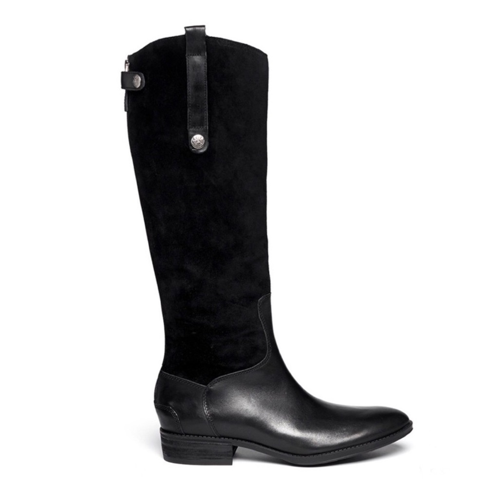 Sam Edelman Leather & Suede Pembrooke Boot (7.5)